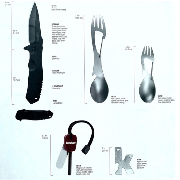 Kershaw Camp Kit Set - Picture 6 of 11
